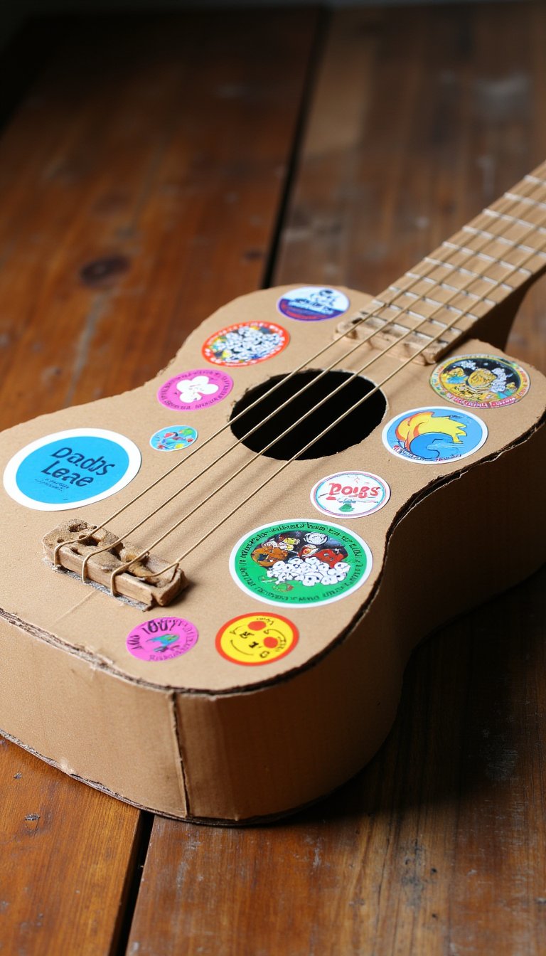 13. Cereal Box Guitar