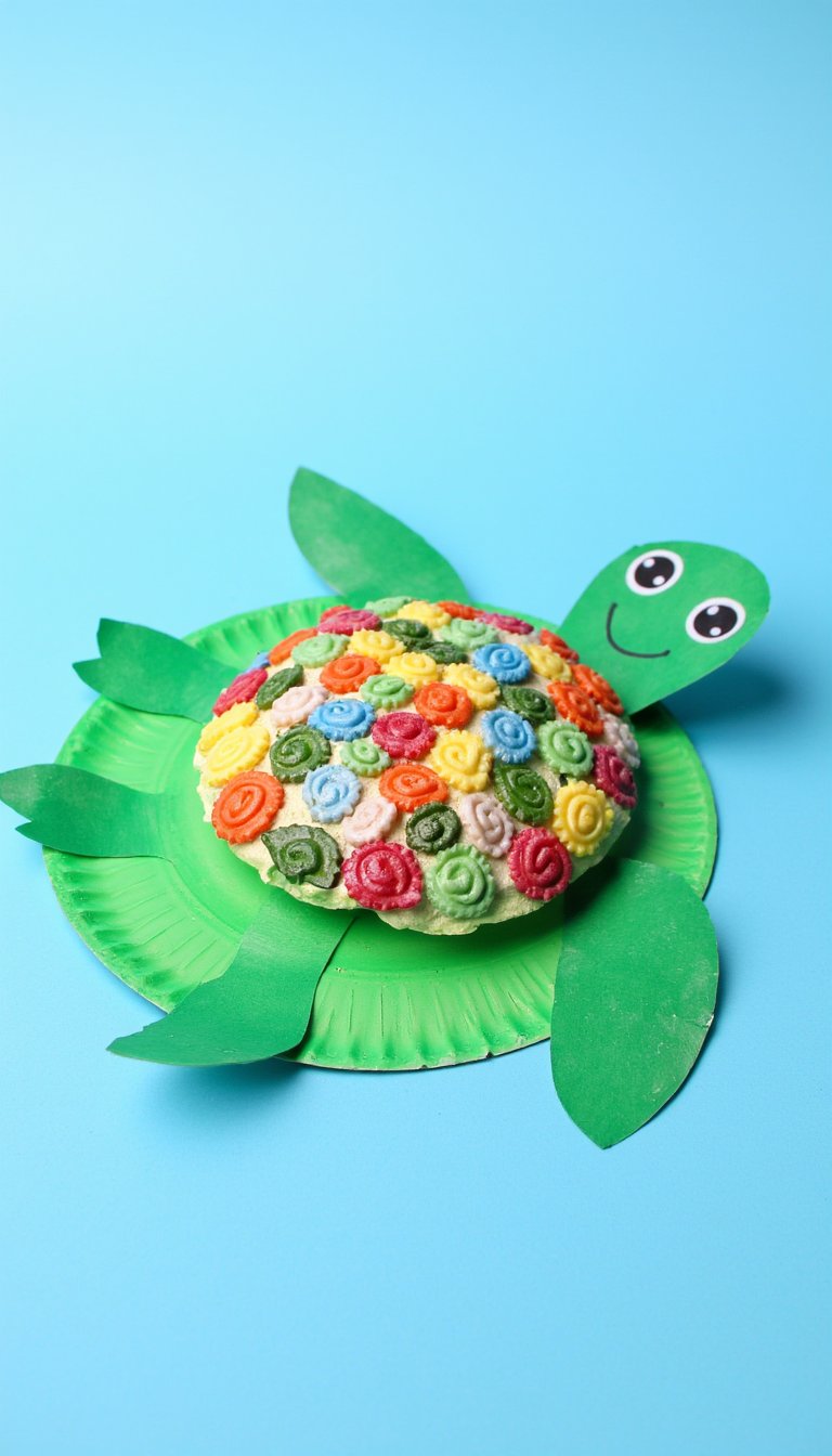 12. Cupcake Liner Fish School