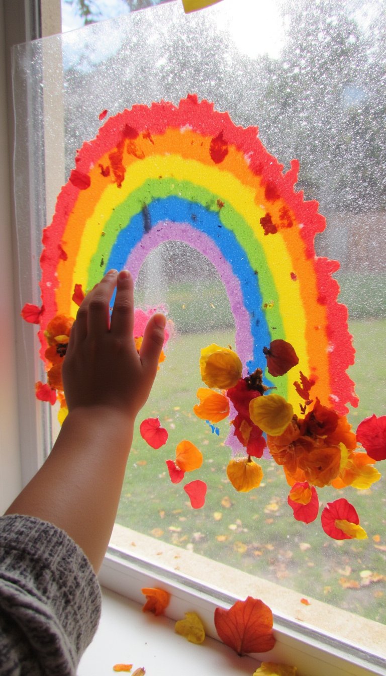 10. Rainbow Sponge Stamp Array