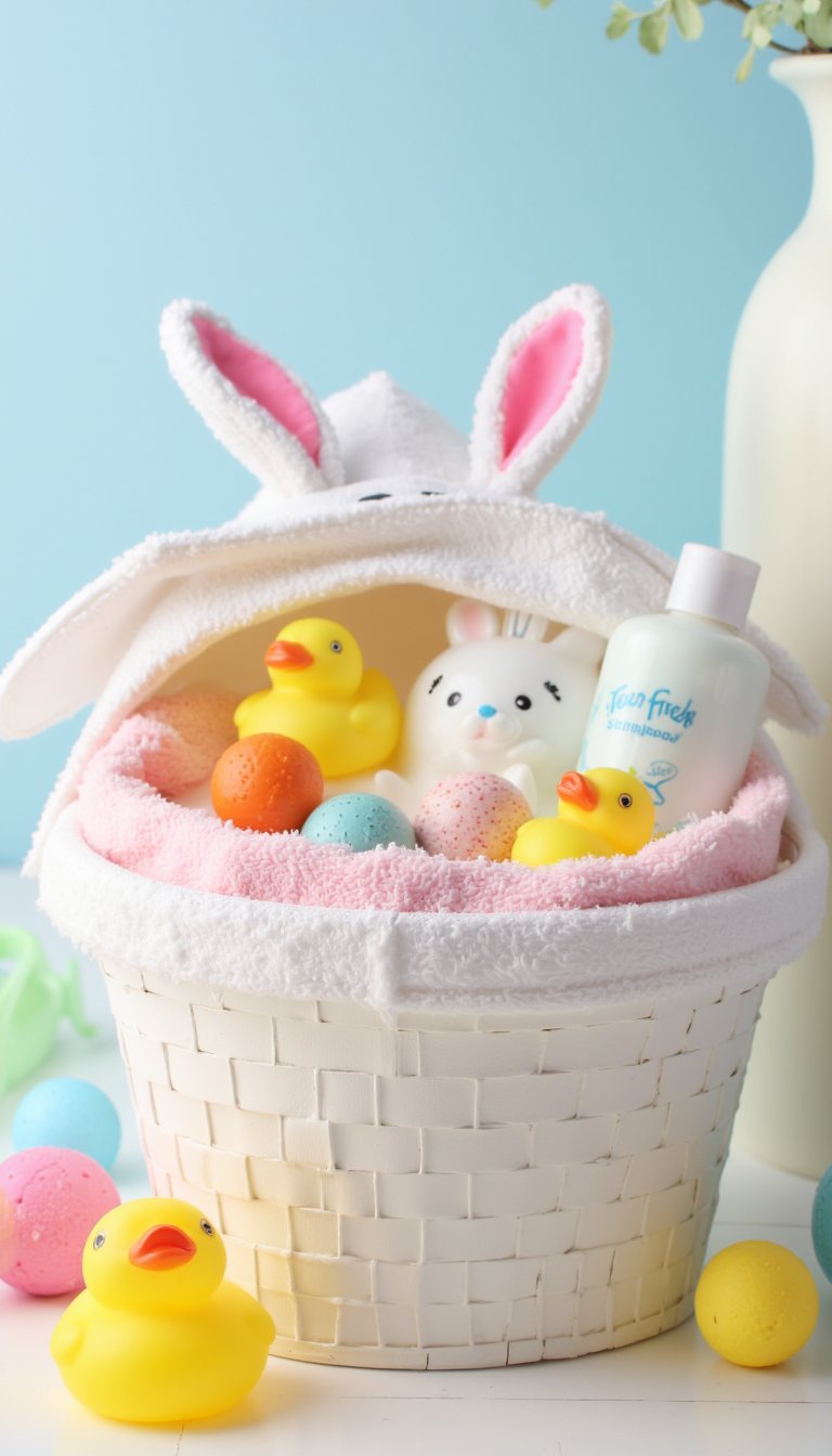 4. The Bathtime Splash Basket