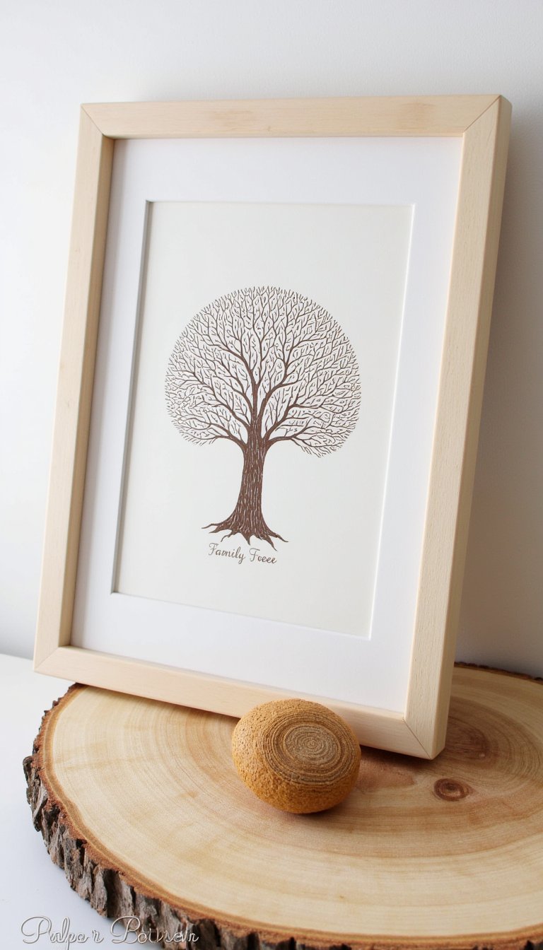 10. A Custom Family Tree Art Print