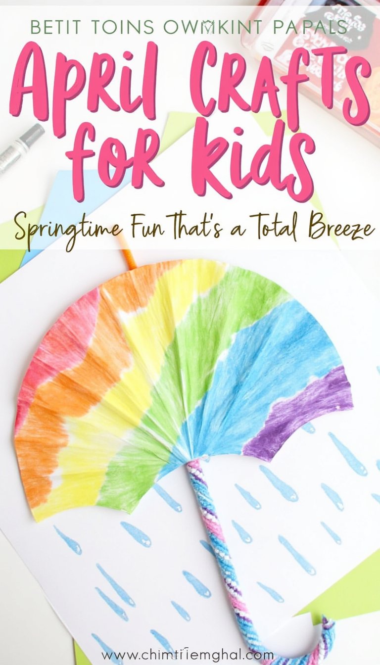 2. Coffee Filter Umbrellas