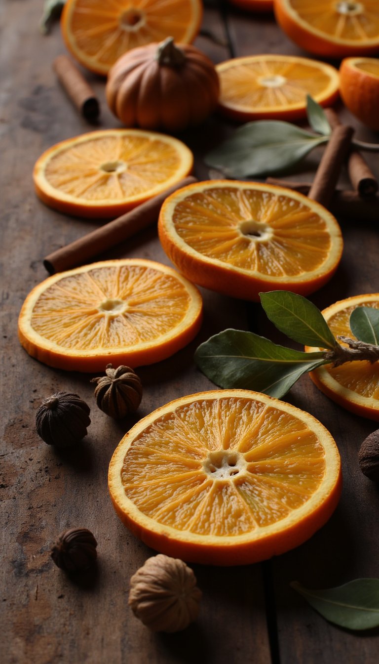 14. Dried Orange & Clove Garland