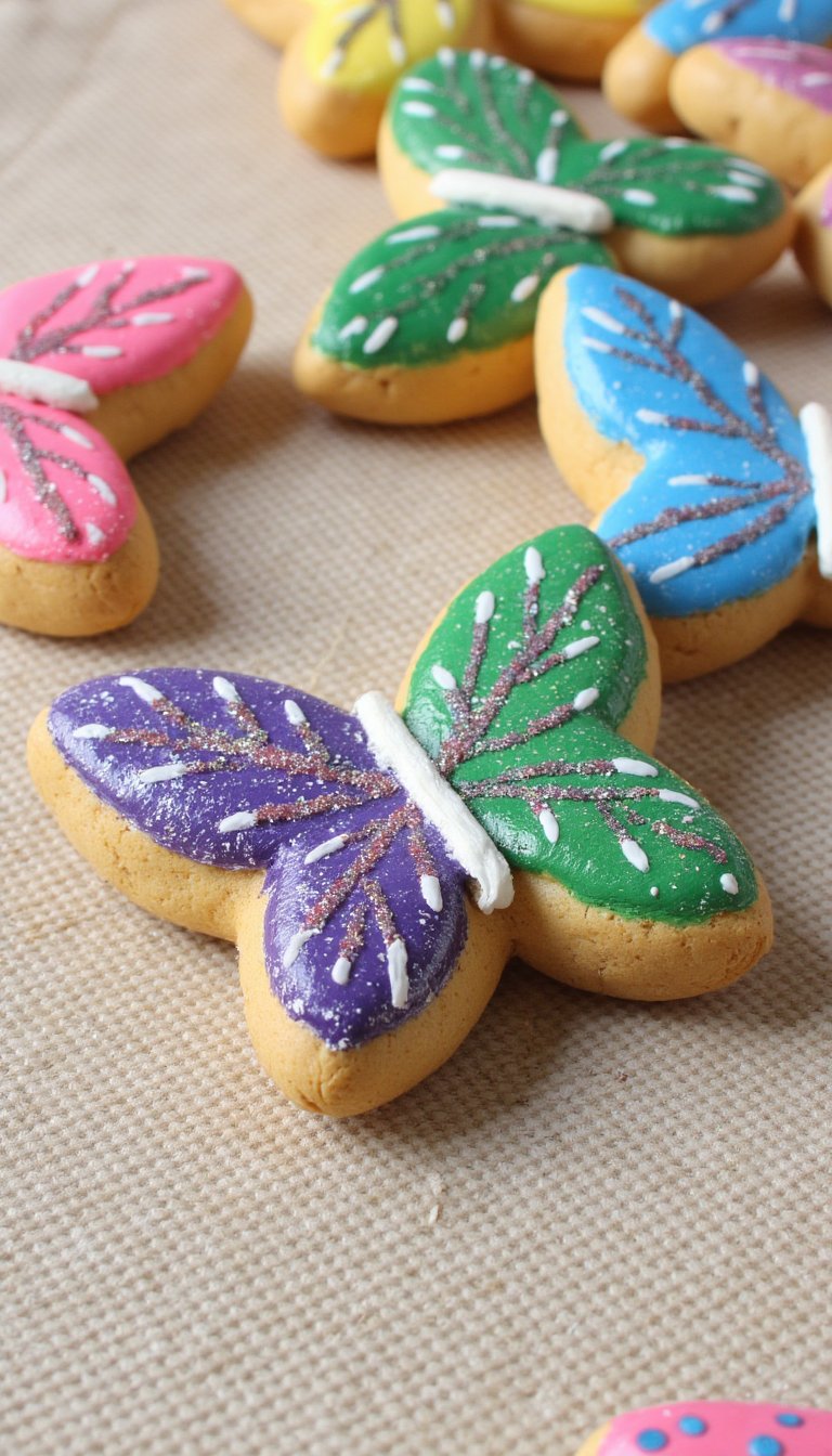 10. Salt Dough Butterfly Ornaments