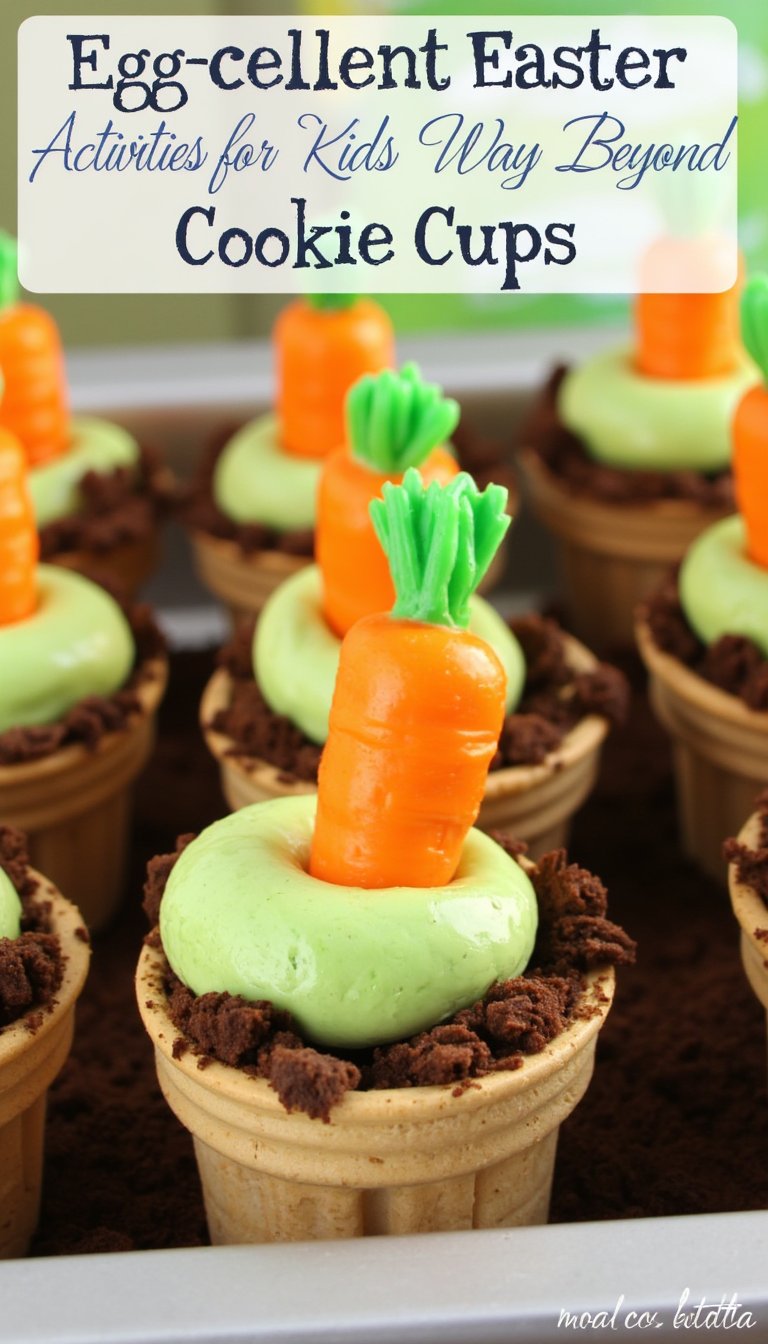 12. Carrot Patch Cookie Cups