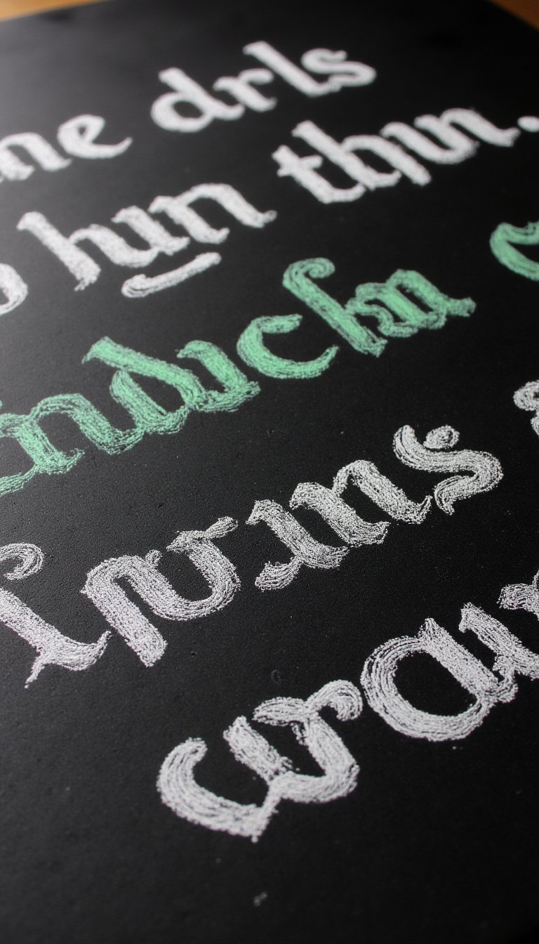 8. A Typography-Focused Blessing