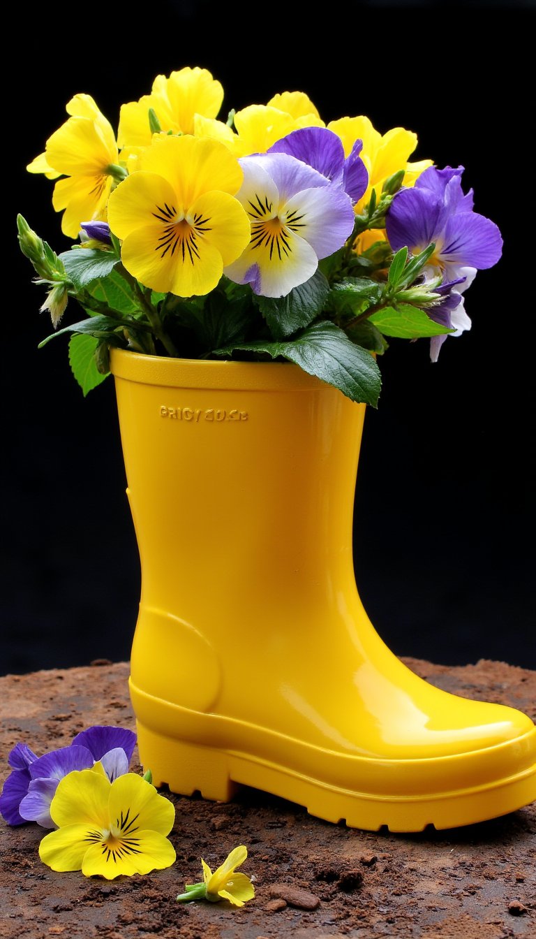 7. The Upcycled Boot Bloom