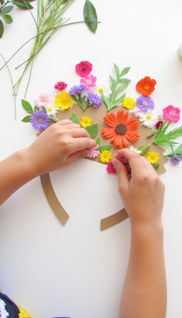 12. Nature Collage Crown