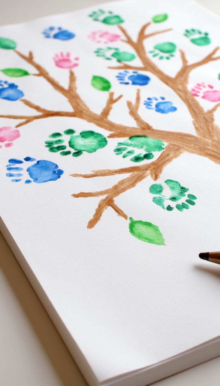 15. A Thumbprint Family Tree