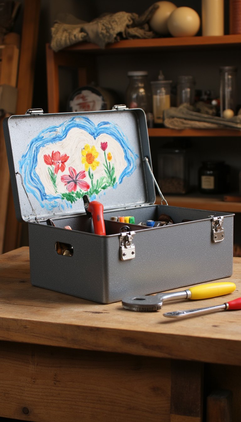 2. Customized Toolbox Organizer