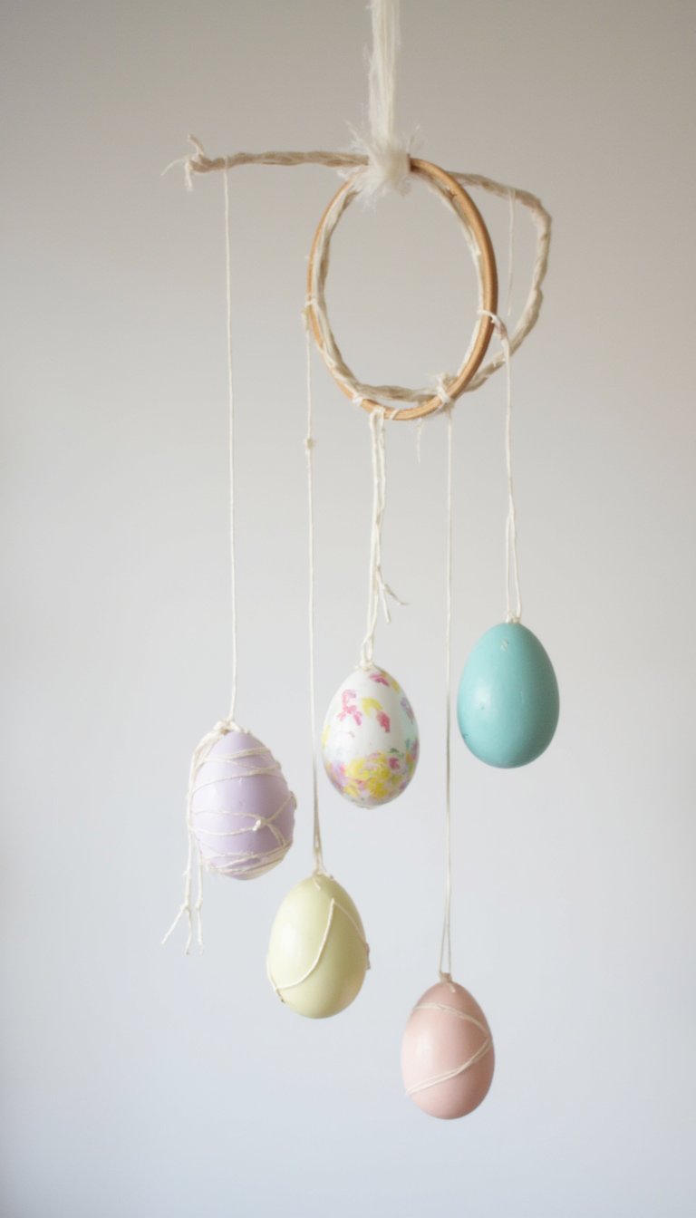 6. A Hanging Egg Mobile