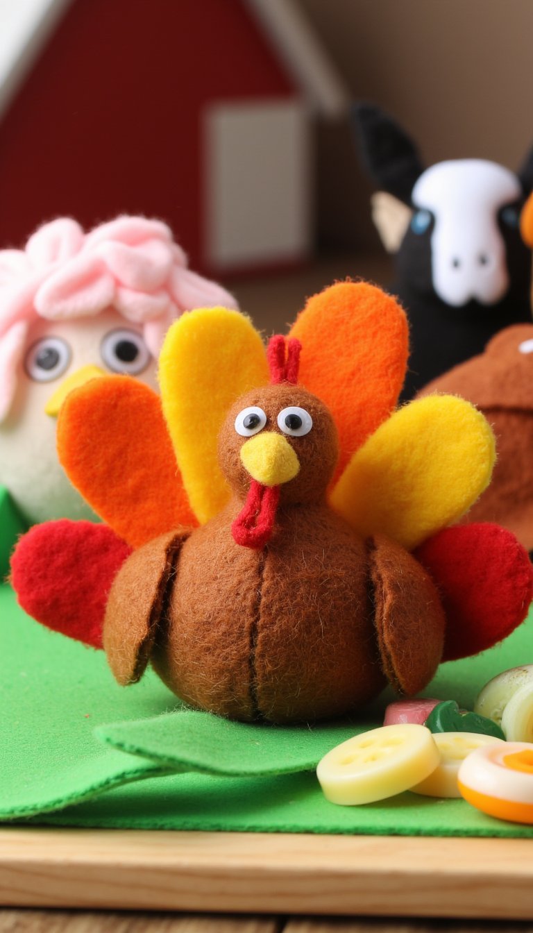 25. Felt Board Barnyard Set