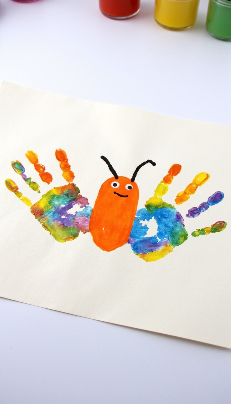 3. Handprint Butterfly Keepsake