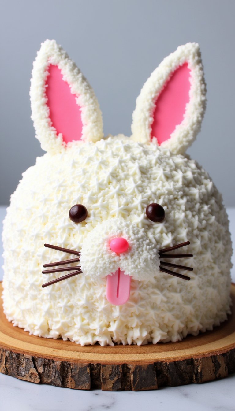 23. Decorate a "Bunny Cake"