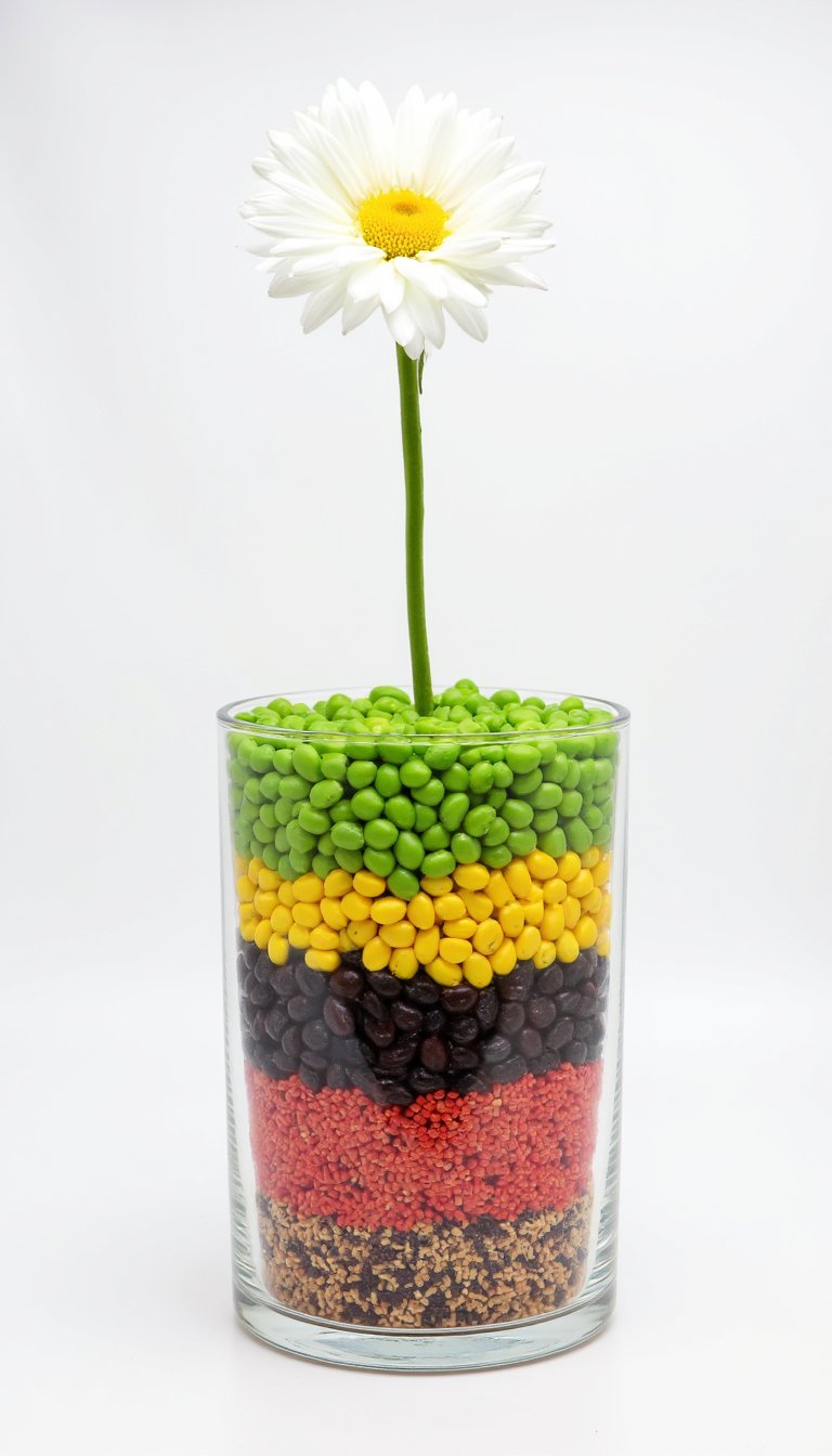 17. The Colorful Legume & Lentil Art