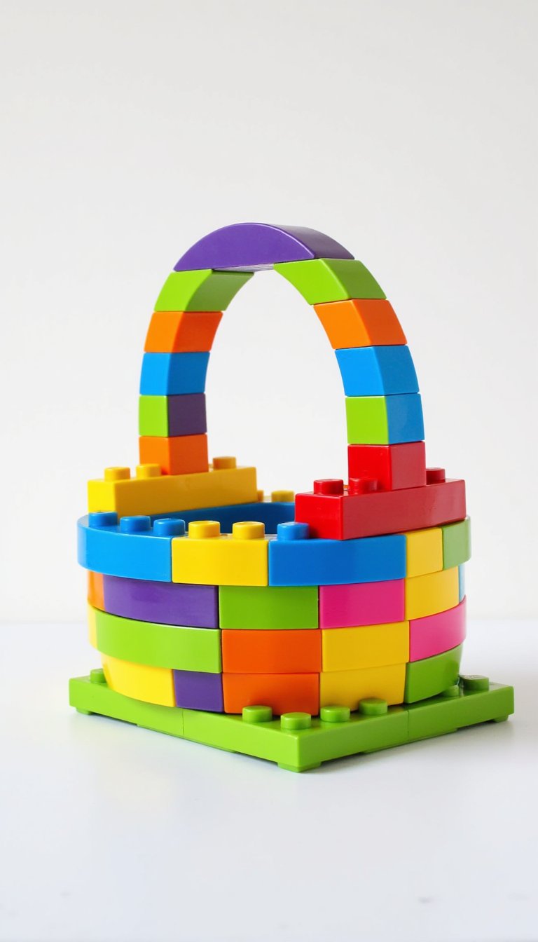 7. LEGO Brick Basket