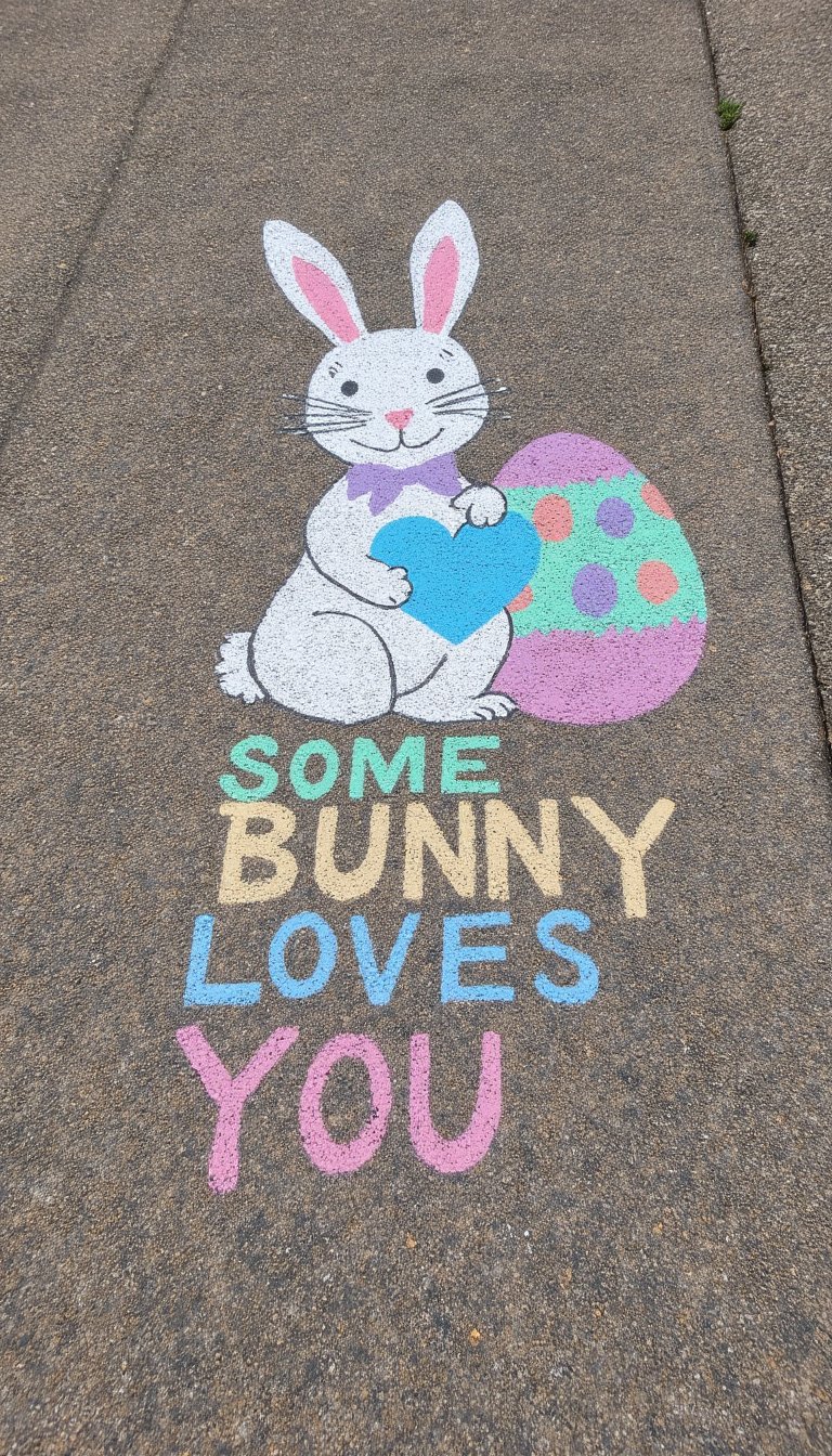 3. "Some Bunny Loves You" Message