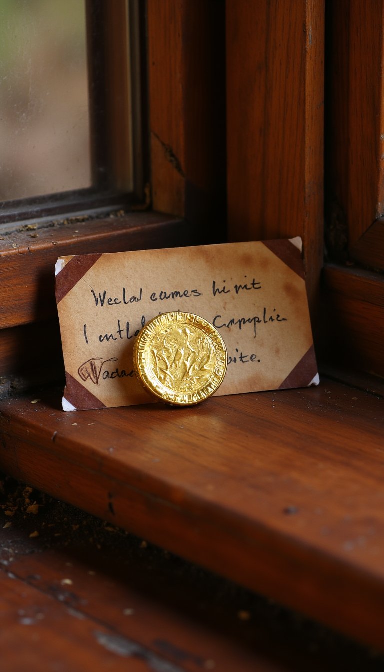 11. The Lucky Coin Left Behind