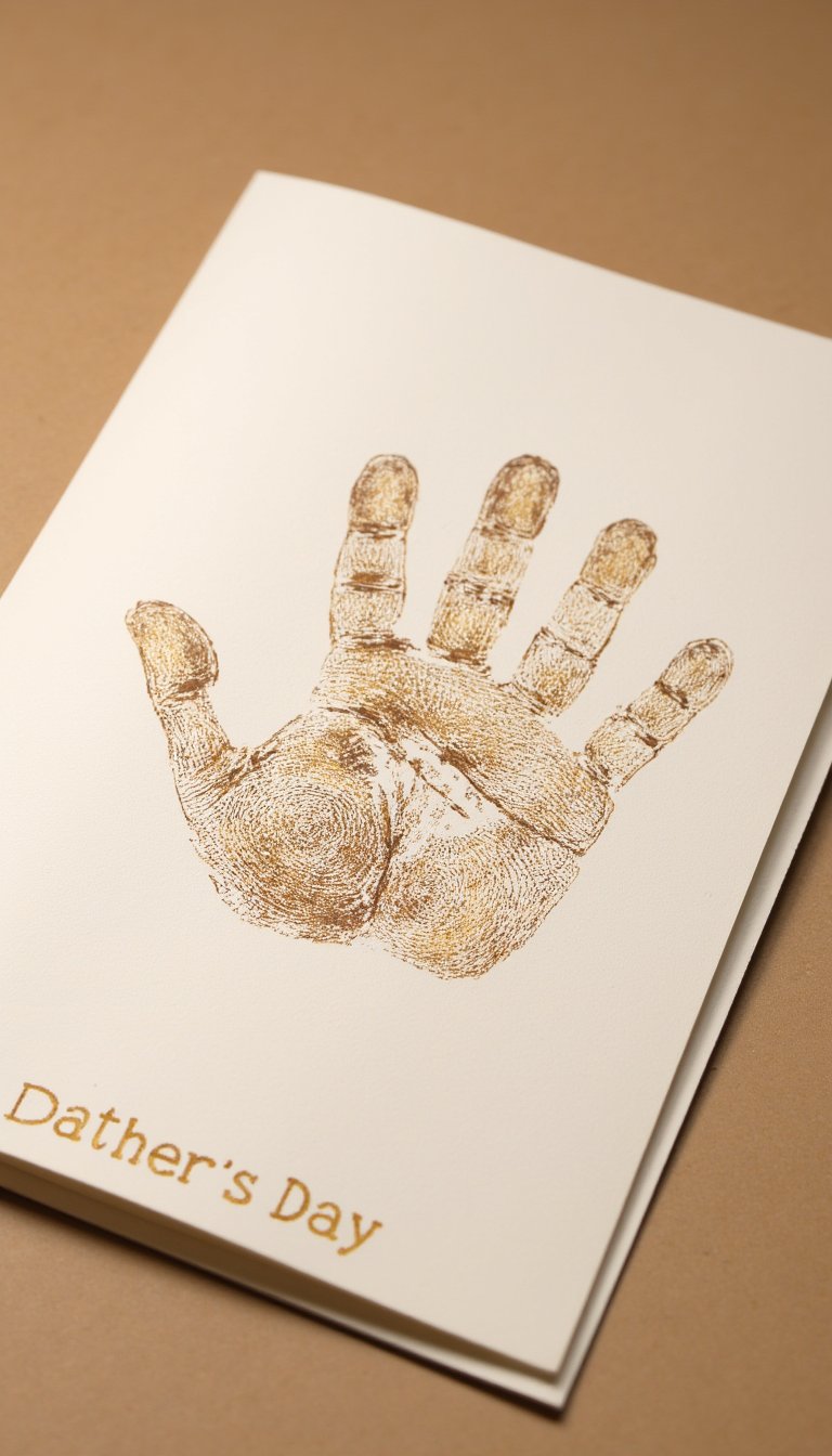 26. "Hands Down" Best Dad Card