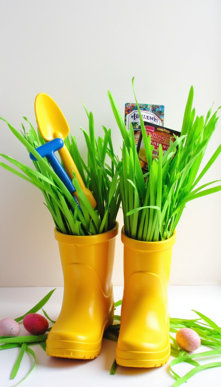 15. Gardening Galoshes Basket