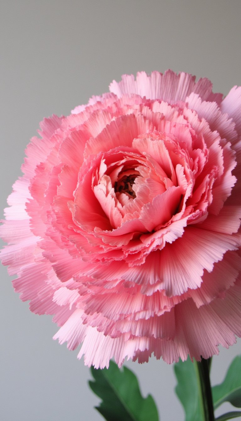 10. Fabulous Fringe Paper Carnations