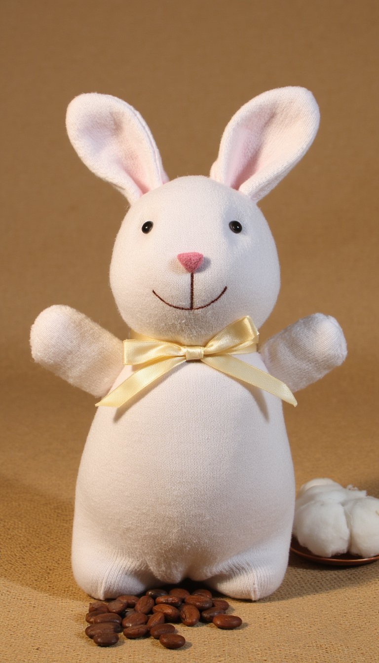 9. Sock Bunny No-Sew Plushies