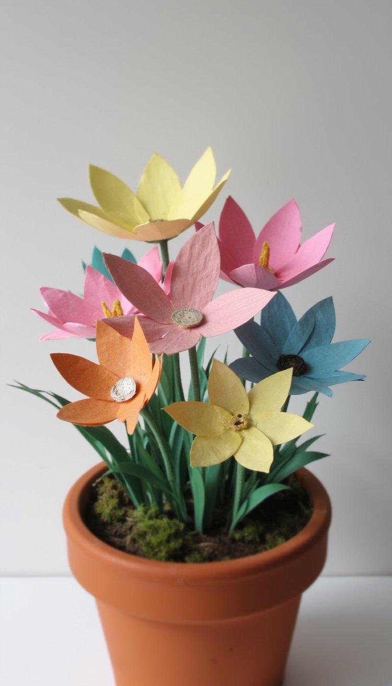 23. Wildflower Mix from Scrap Paper