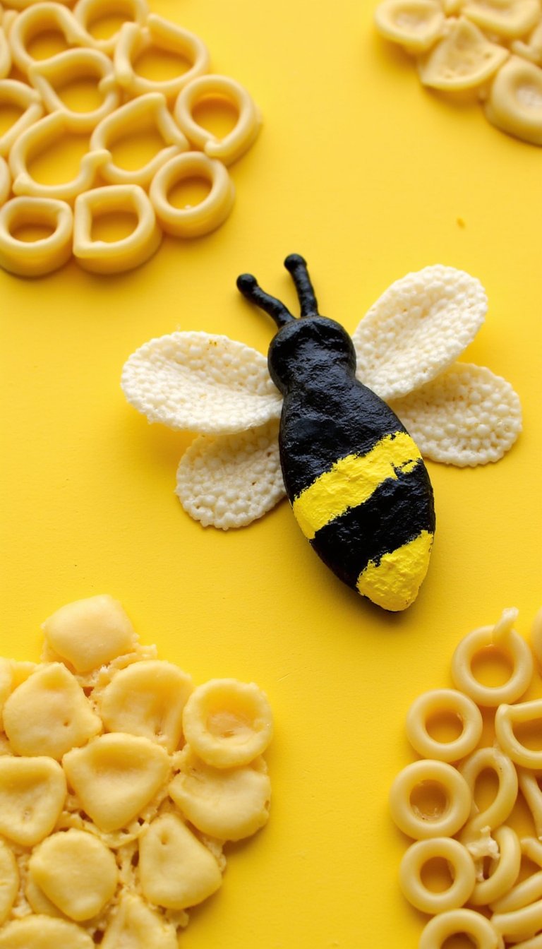 16. Pasta Shell Bee & Honeycomb