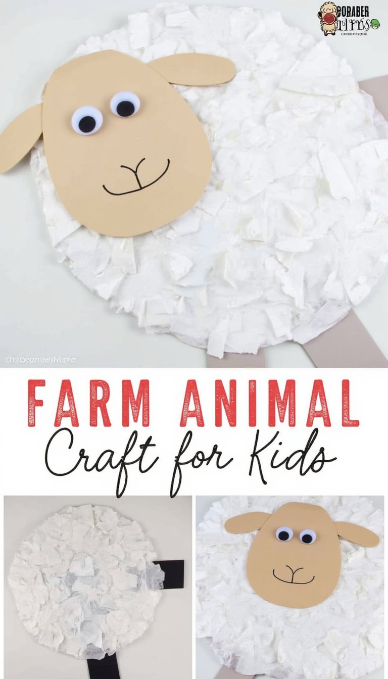 15. Bubble Wrap Printing Sheep