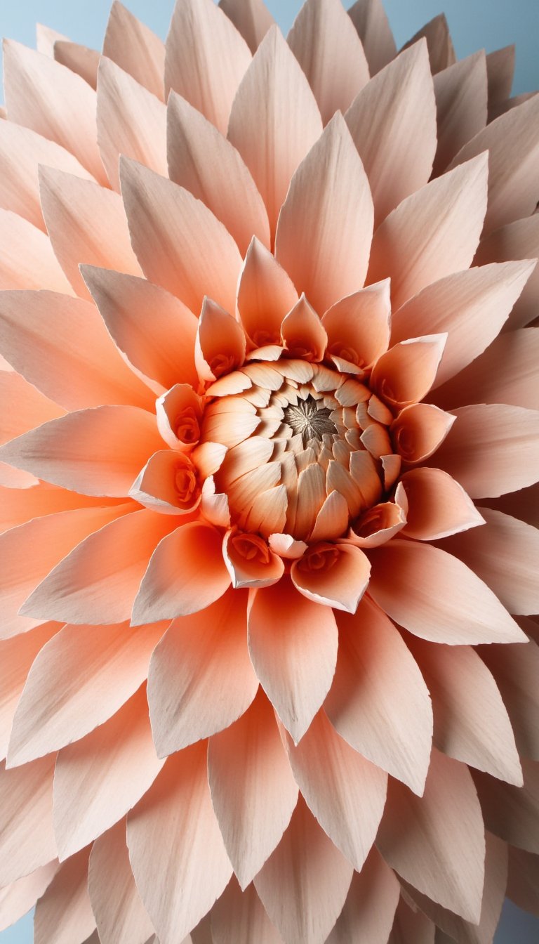 2. Giant Dahlia Wall Art