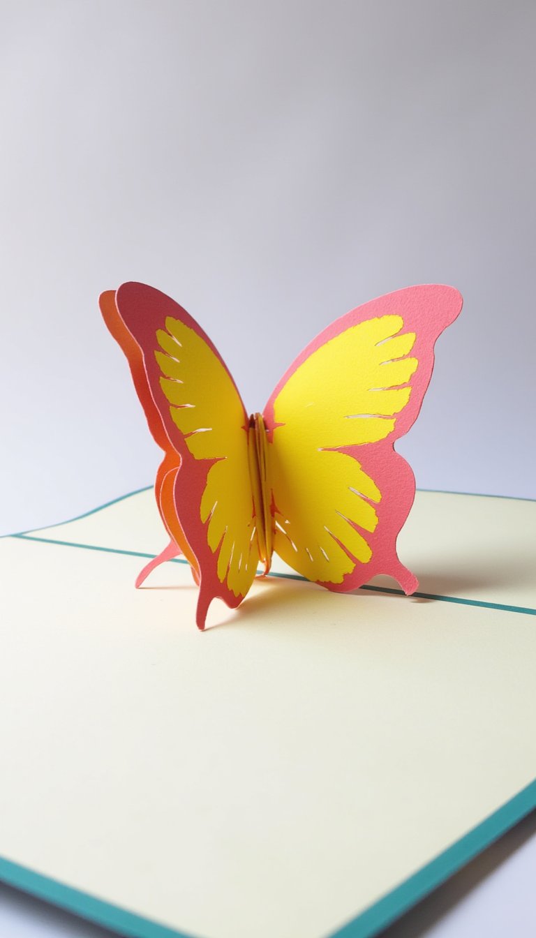 15. Pop-Up Card Butterfly