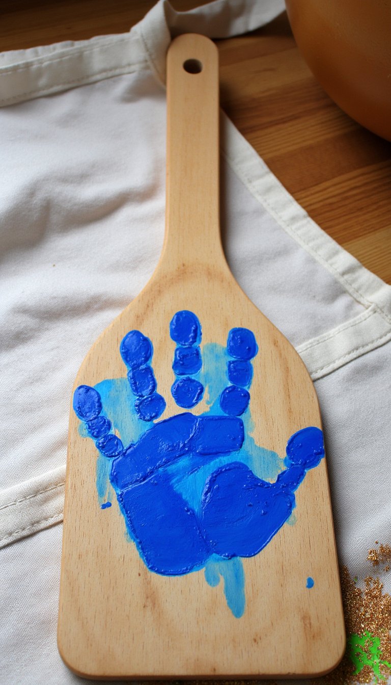 7. Decorated BBQ Spatula or Apron