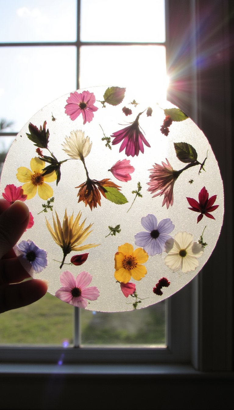 9. Nature Suncatchers