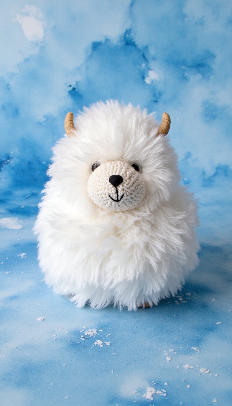 12. Fuzzy Pom-Pom Musk Ox