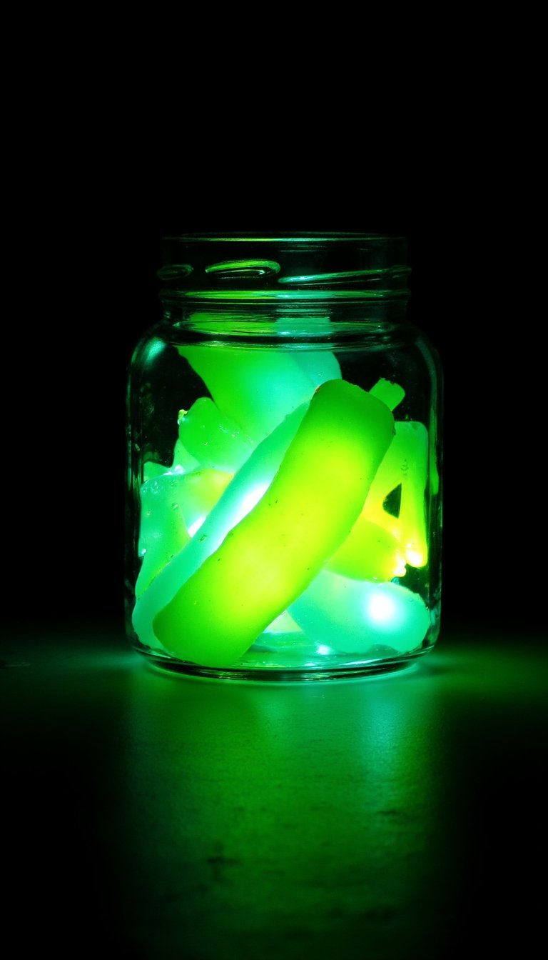 7. Glowing Firefly Jar