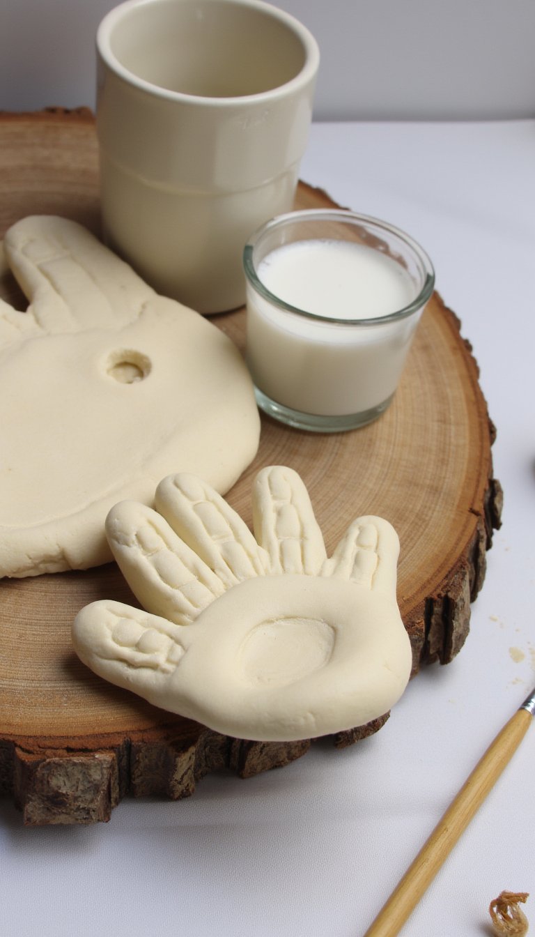 6. Salt Dough Handprint Ornament