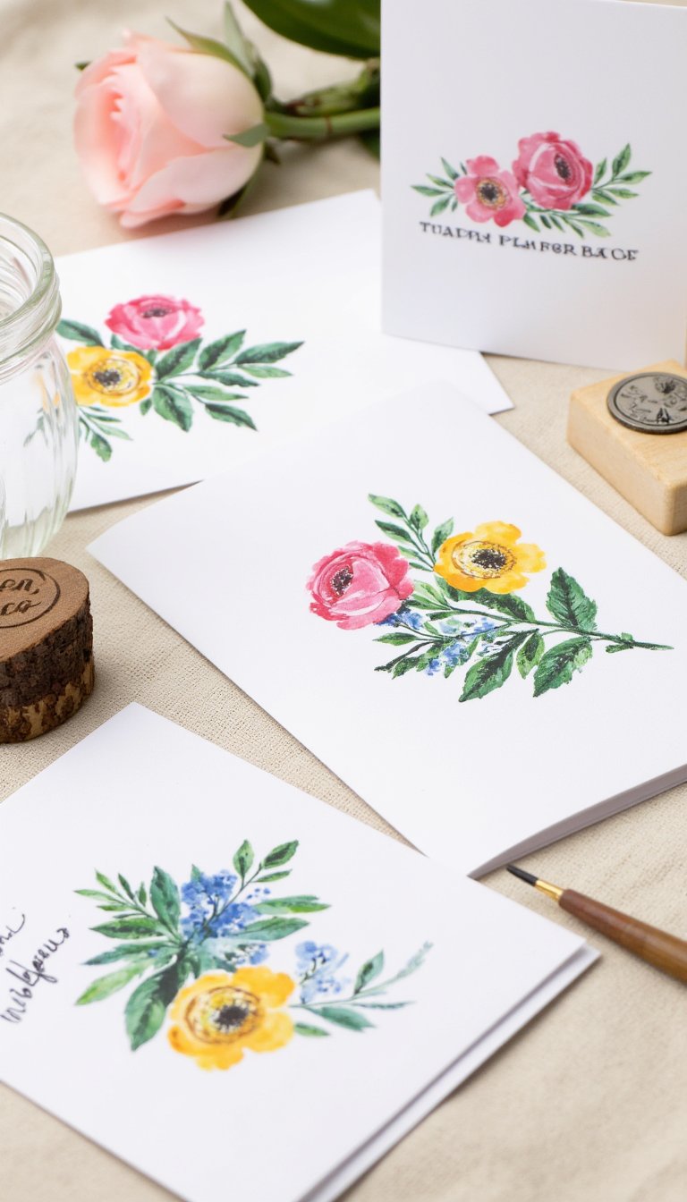 14. The Stamped & Painted Combo