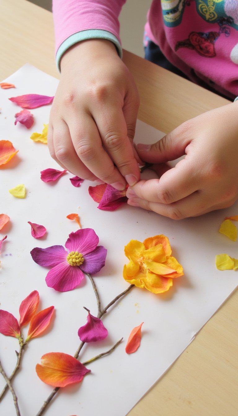 4. Nature Collage Petals