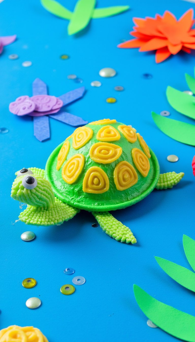 10. Pasta Shell Turtle