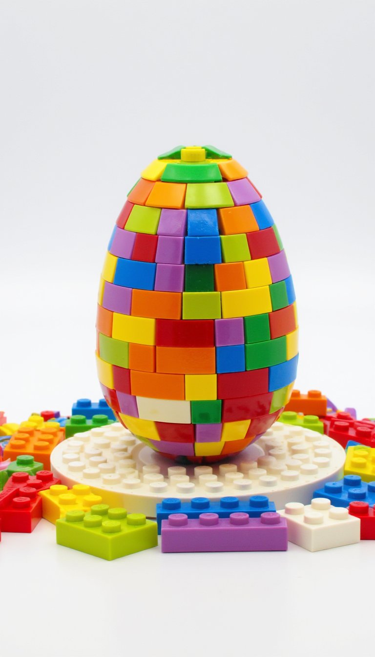 12. LEGO Easter Egg Build