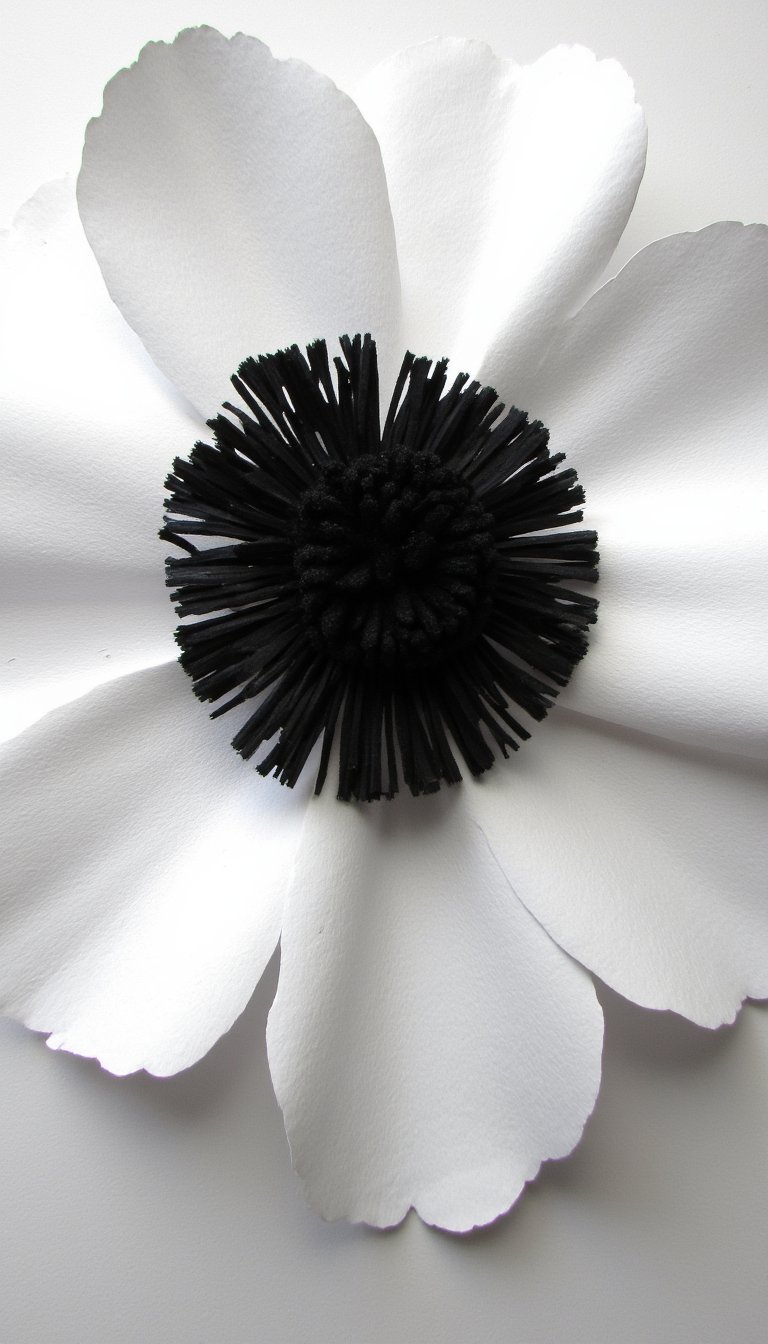 5. Whimsical Anemone with a Black Center