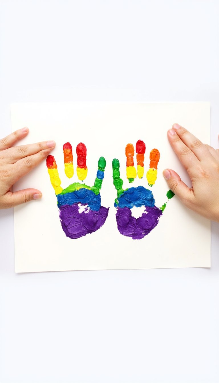 4. Whimsical Handprint Butterfly