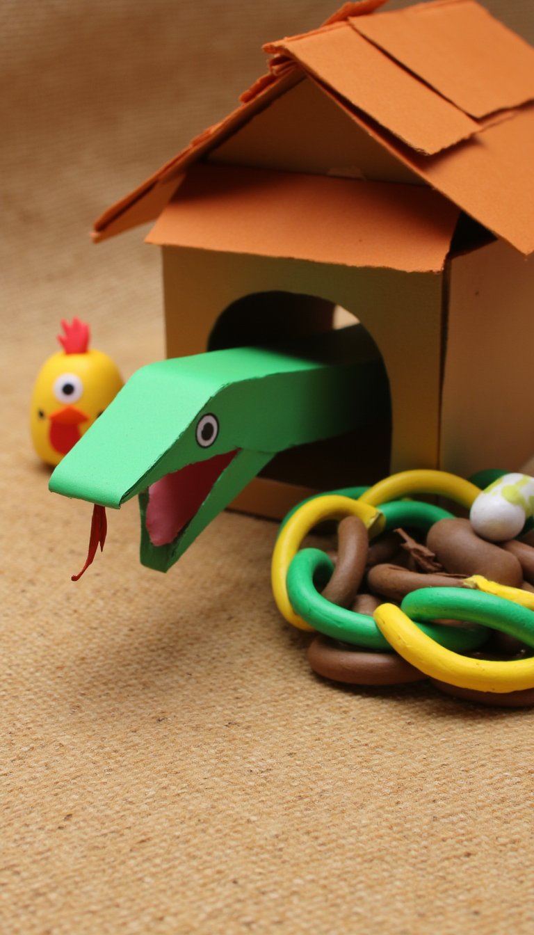 20. Thumbprint Chicken Coop