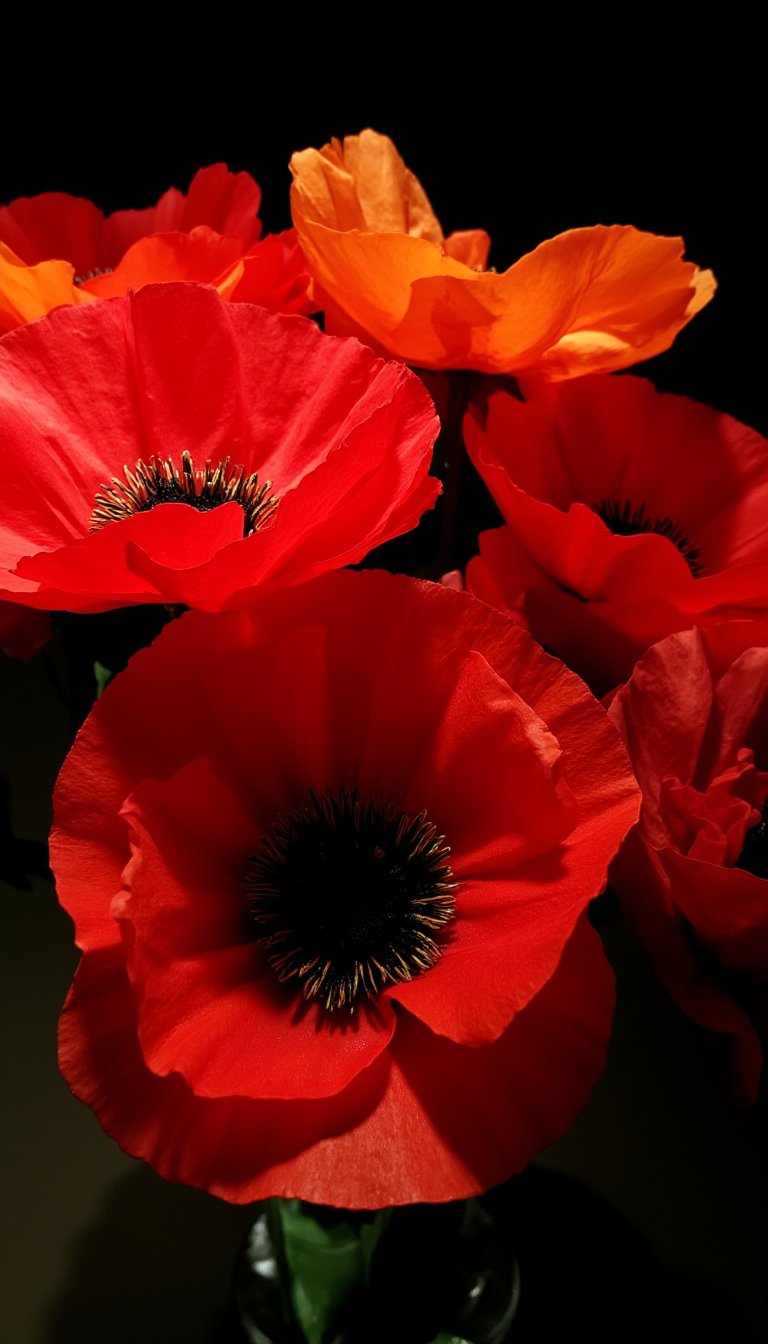 11. Tissue Paper Poppies