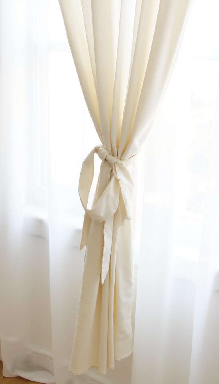 8. Lighten Up Your Window Treatments