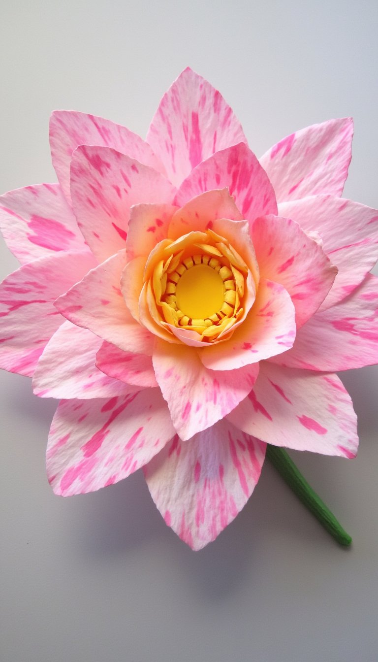 2. Coffee Filter Watercolor Blooms
