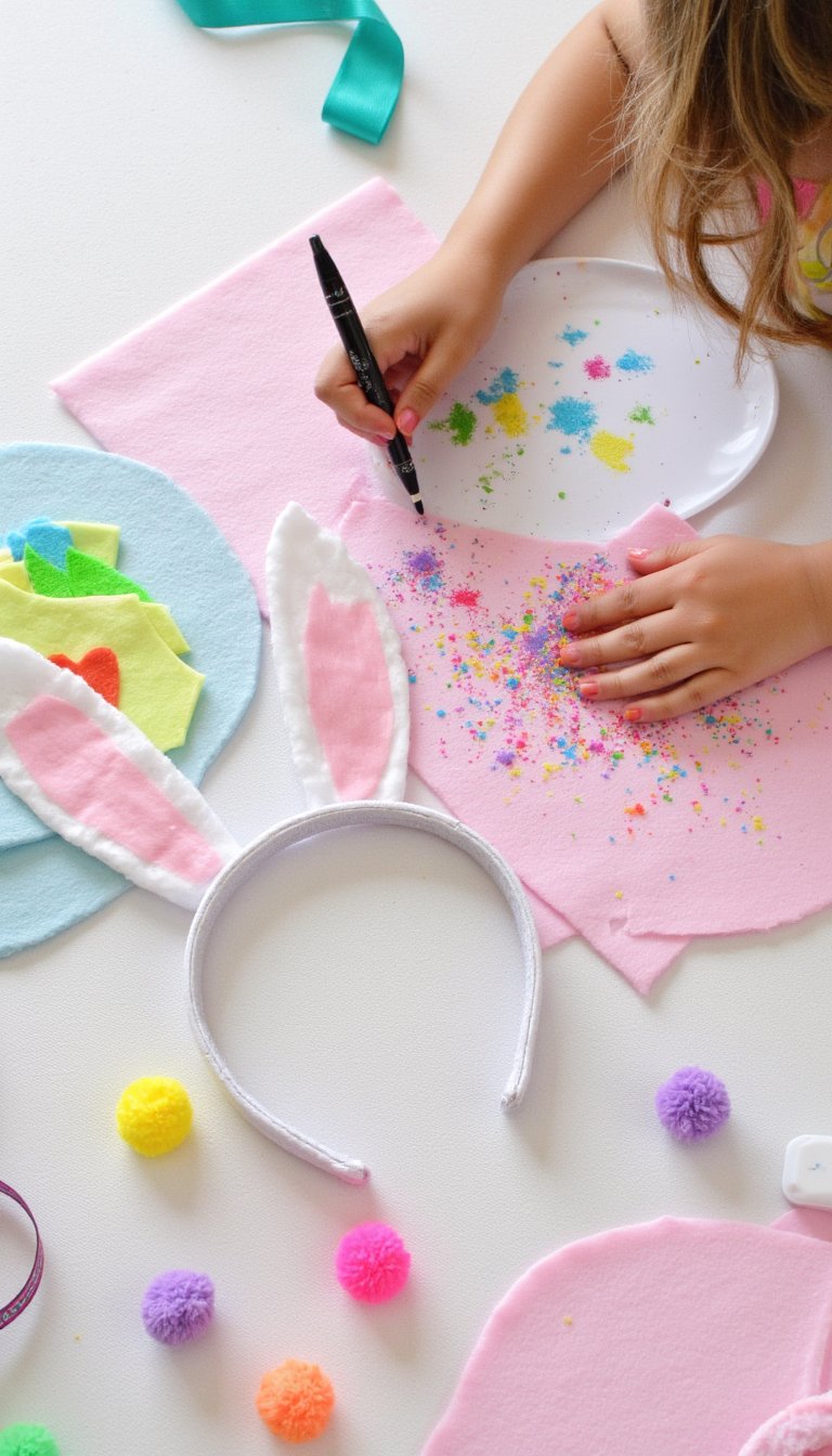 14. DIY Bunny Ears Headband