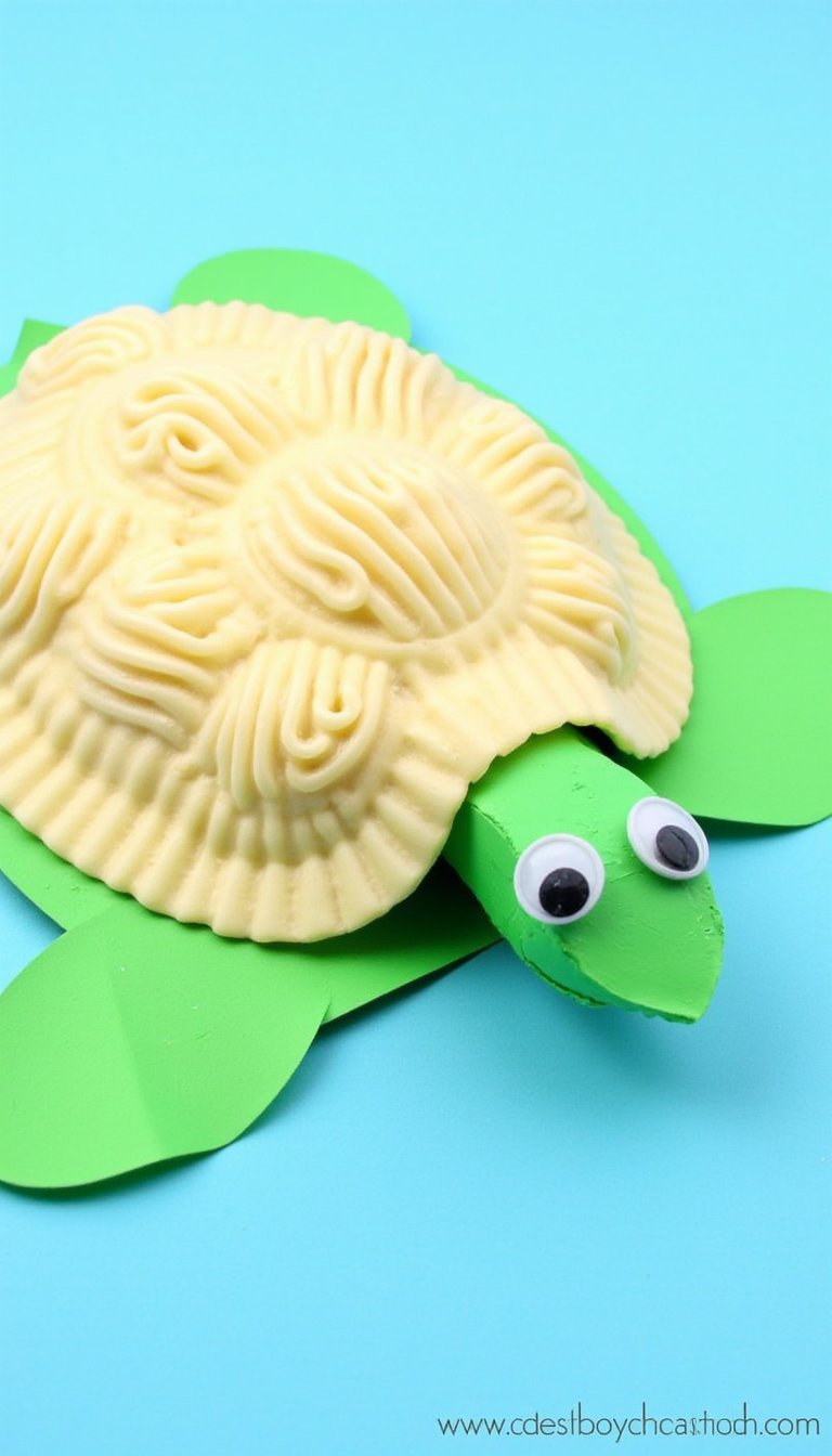 4. Pasta Shell Sea Turtle