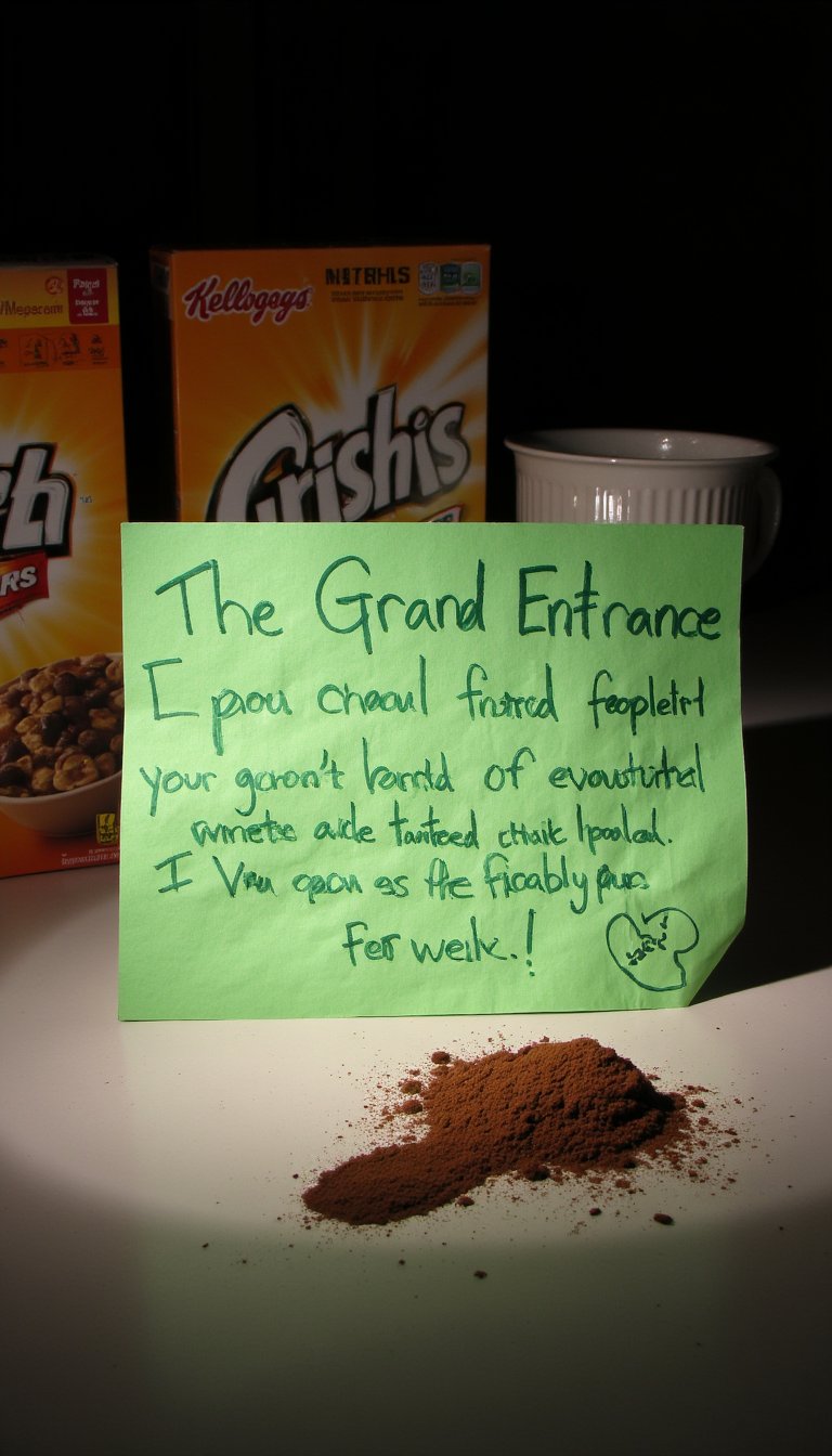 1. The Grand Entrance Note