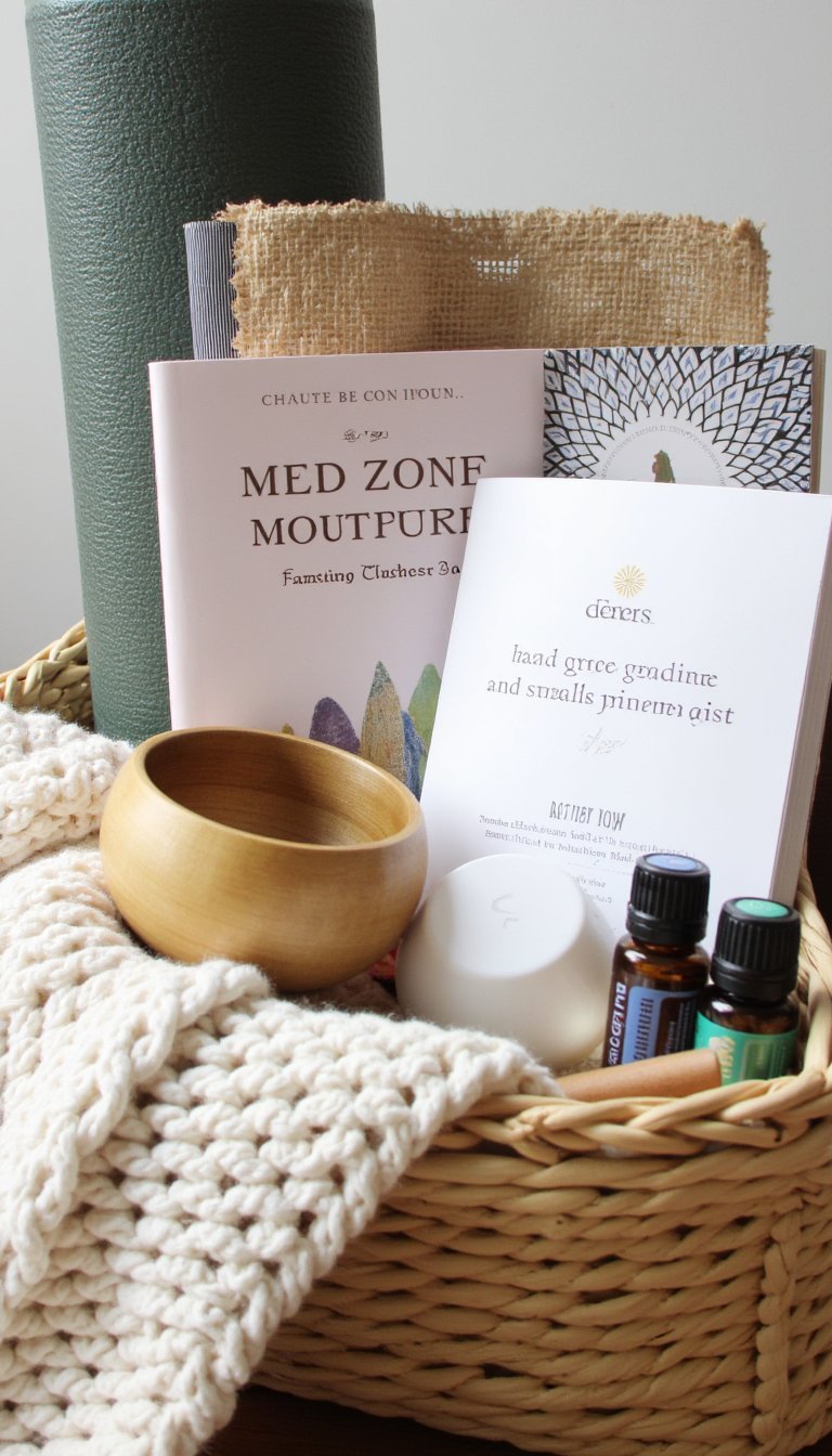 11. The "Zen Zone" Meditation & Wellness Basket